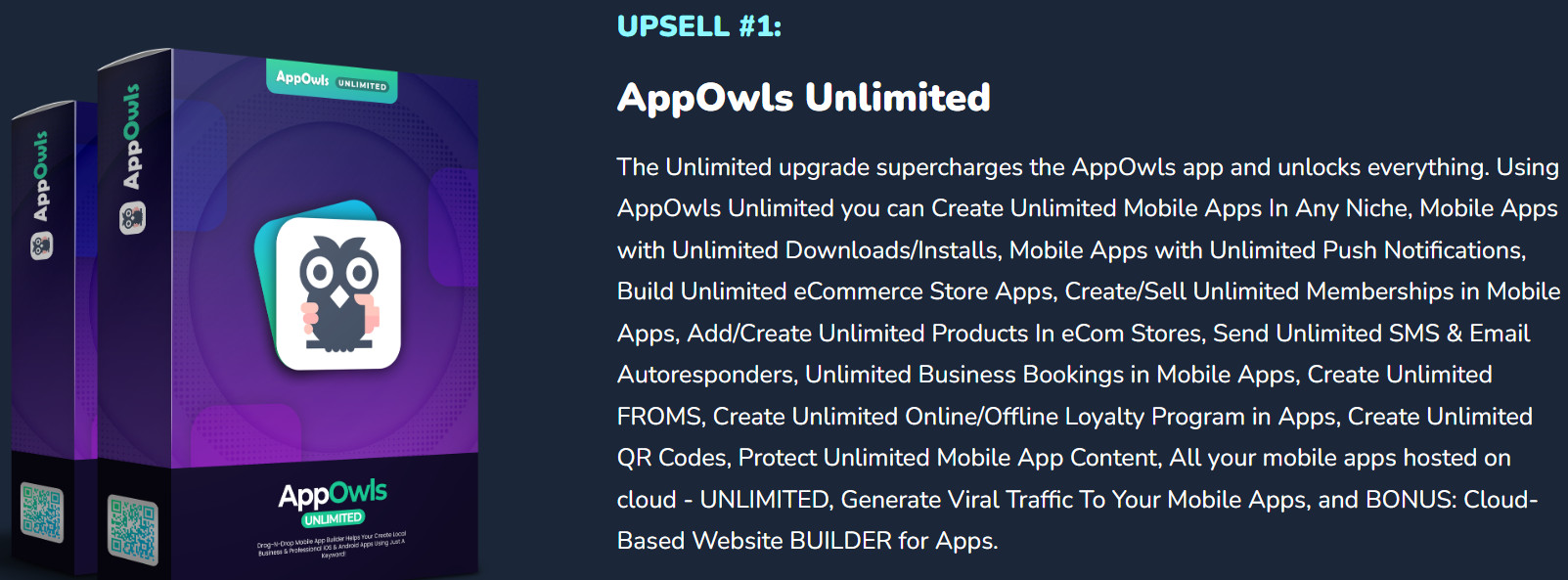 appowls unlimited upsell